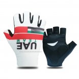 2021 UAE Handschoenen Cycling Wit Rood