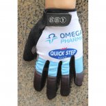 2020 Omega Quick Step Handschoenen Met Lange Vingers Blauw Wit