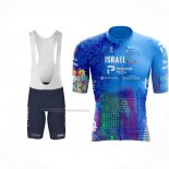 2023 Fietskleding Israel Cycling Academy Azuur Korte Mouwen En Koersbroek