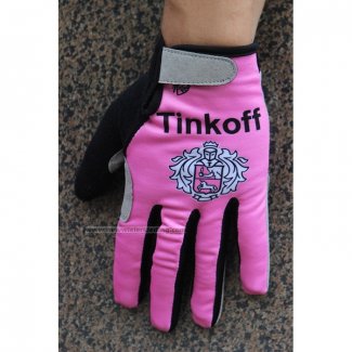 2020 Tinkoff Handschoenen Met Lange Vingers Roze